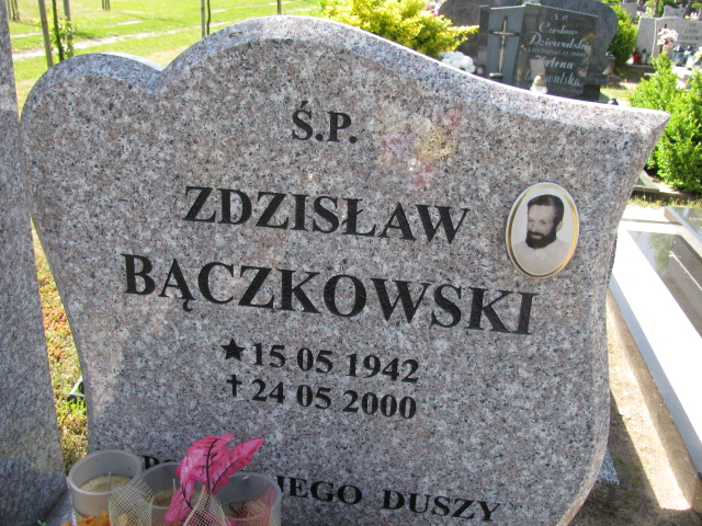 Zdzisław Bączkowski 1947 Białogard - Grobonet - Wyszukiwarka osób pochowanych