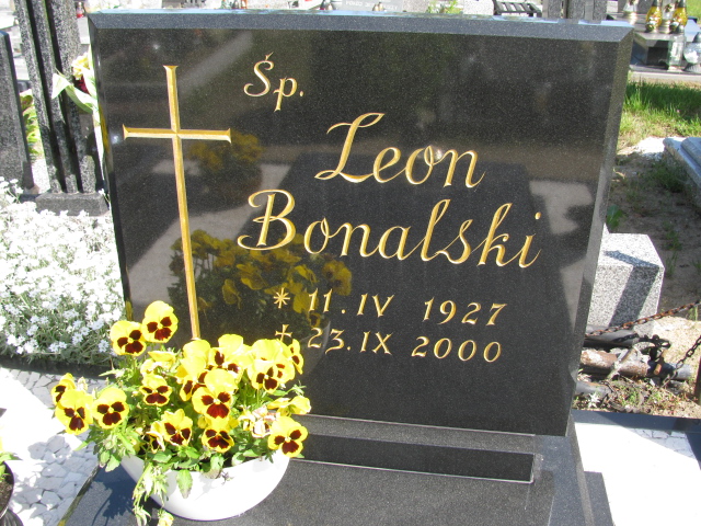 Grób Leon Bonalski