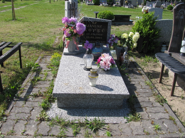 Grób Janusz Kopeć