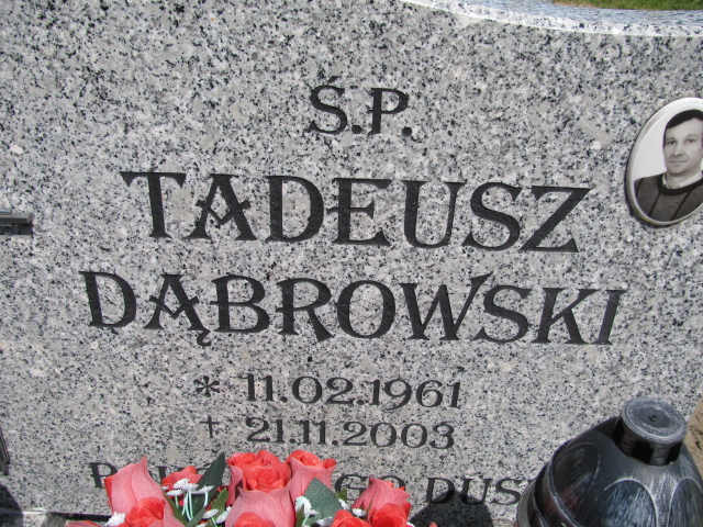 Tadeusz Dąbrowski 1961 Białogard - Grobonet - Wyszukiwarka osób pochowanych