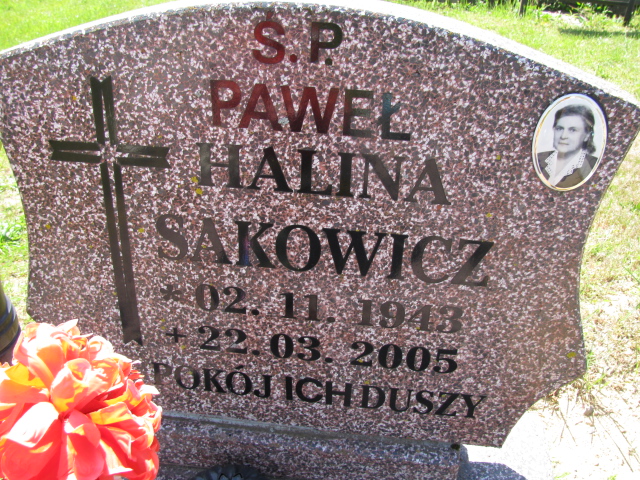 Paweł Sakowicz 1934 Białogard - Grobonet - Wyszukiwarka osób pochowanych