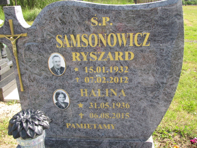 Ryszard Andrzej Samsonowicz 1932 Białogard - Grobonet - Wyszukiwarka osób pochowanych