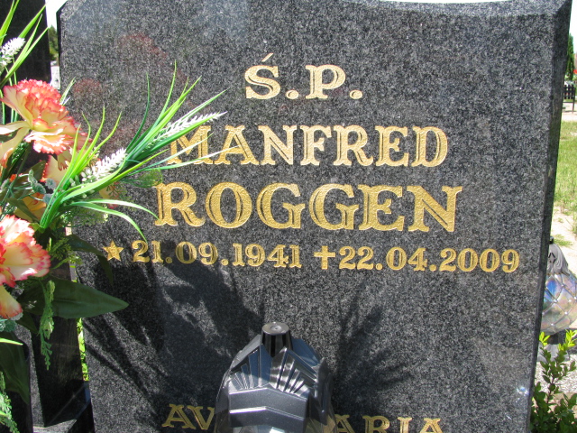 Manfred  Lambert Roggen 1941 Białogard - Grobonet - Wyszukiwarka osób pochowanych