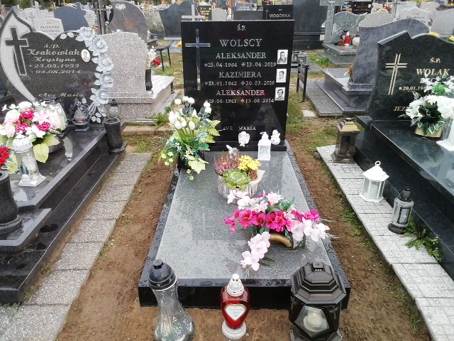 Grób Kazimiera Wolska 