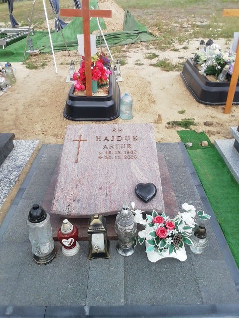 Artur Hajduk 1967 Białogard - Grobonet - Wyszukiwarka osób pochowanych